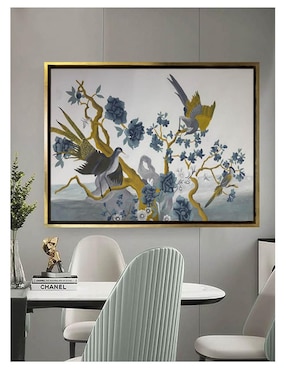Pintura Same Goal técnica acrílico Lune Art Gallery Birds