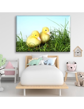 Cuadro decorativo Industria Grafica Ciento 23 Dos patitos