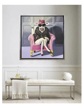 Pintura Claudele técnica acrílico Lune Art Gallery MilleniArt