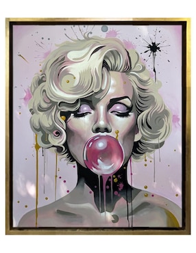 Pintura Monroe técnica acrílico Lune Art Gallery