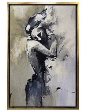 Pintura Abrázame técnica acrílico Lune Art Gallery