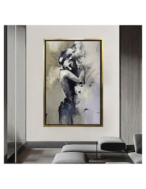 Pintura Abrázame técnica acrílico Lune Art Gallery