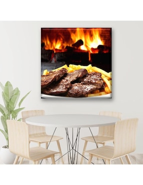 Cuadro decorativo Industria Grafica Ciento 23 Filete con papas