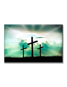 Cuadro decorativo Industria Grafica Ciento 23 Tres cruces