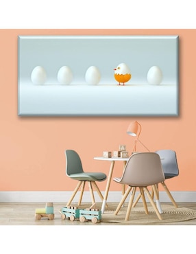 Cuadro decorativo Industria Grafica Ciento 23 Pollito
