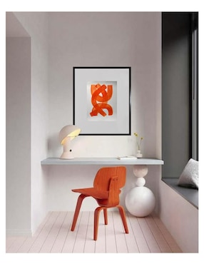 Pintura Orange técnica acrílico Lune Art Gallery