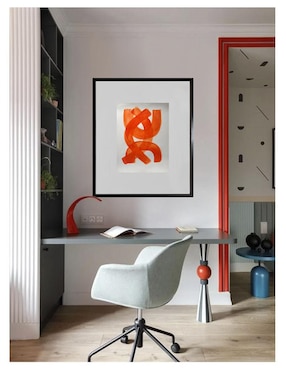 Pintura Orange técnica acrílico Lune Art Gallery