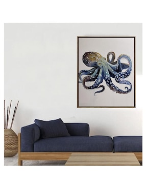 Pintura Octopus técnica acrílico Lune Art Gallery AnimalArt