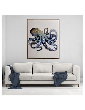 Pintura Octopus técnica acrílico Lune Art Gallery AnimalArt