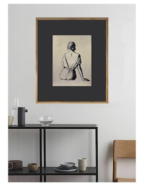 Pintura Femme IV técnica acrílico Lune Art Gallery