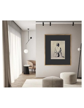 Pintura Femme IV técnica acrílico Lune Art Gallery
