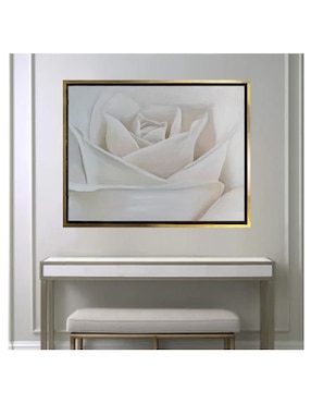 Pintura White Flower técnica acrílico Lune Art Gallery Nature