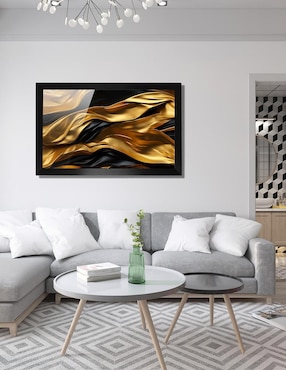 Cuadro decorativo Pixelarte Mármol