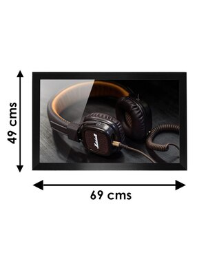 Cuadro decorativo Pixelarte Música