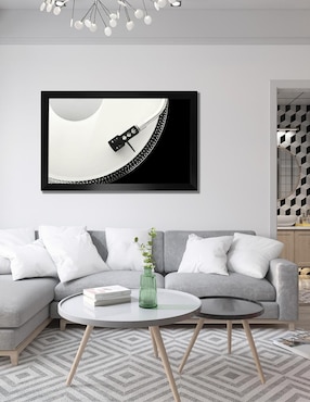 Cuadro decorativo Pixelarte Música