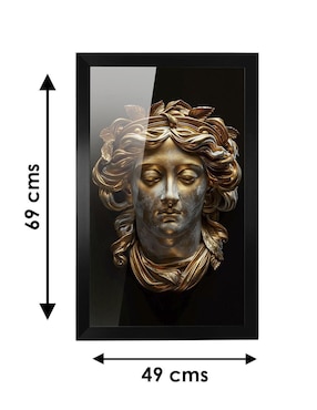 Cuadro decorativo Pixelarte Figura