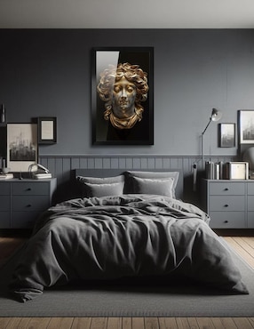 Cuadro decorativo Pixelarte Figura