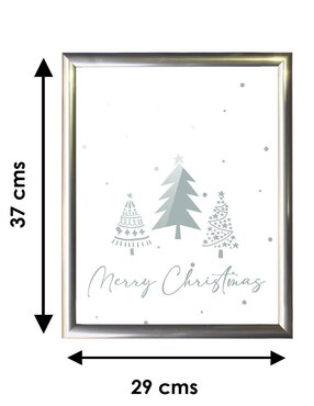 Cuadro decorativo Pixelarte navidad