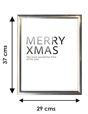 Cuadro decorativo Pixelarte navidad