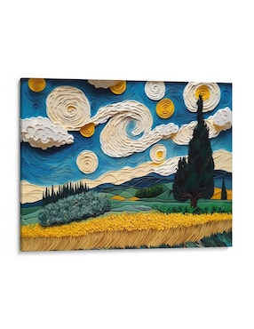 Cuadro decorativo Canvas Lab Campo de trigo