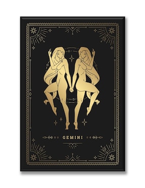 Cuadro decorativo Industria Grafica Ciento 23 Géminis