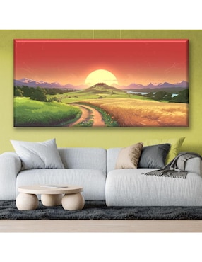 Cuadro decorativo Industria Grafica Ciento 23 Campo panorámico