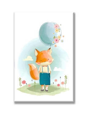 Cuadro decorativo Industria Grafica Ciento 23 Fox kid