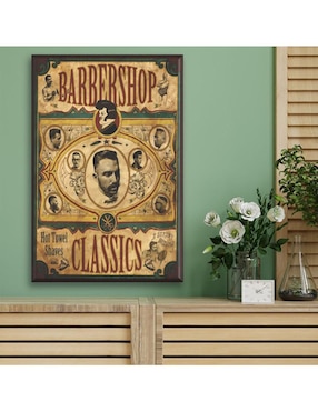 Cuadro decorativo Industria Grafica Ciento 23 Barbería