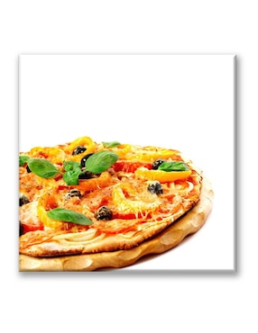 Cuadro Decorativo Industria Gráfica Ciento 23 Pizza De Pimientos