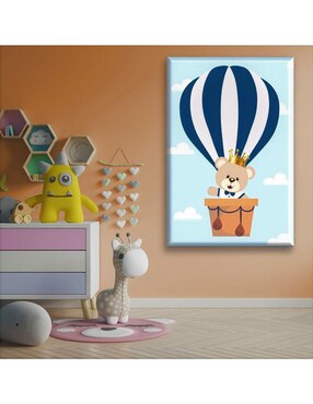 Cuadro decorativo Industria Grafica Ciento 23 Oso rey