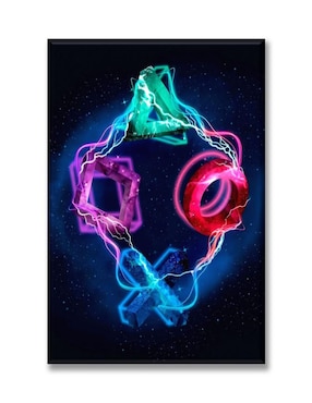 Cuadro decorativo Industria Grafica Ciento 23 Gamer play