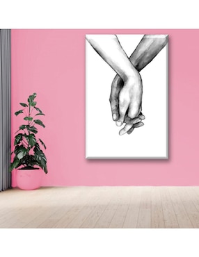 Cuadro decorativo Industria Grafica Ciento 23 Manos entrelazadas