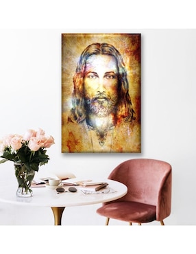 Cuadro decorativo Industria Grafica Ciento 23 Jesucristo mundo