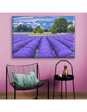 Cuadro decorativo Industria Grafica Ciento 23 Campo de lavanda