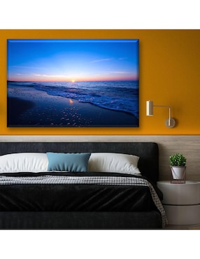 Cuadro decorativo Industria Grafica Ciento 23 Anochecer en el mar