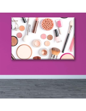 Cuadro decorativo Industria Grafica Ciento 23 Maquillaje rosa