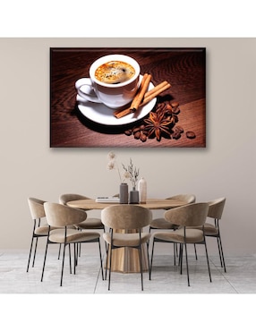 Cuadro decorativo Industria Grafica Ciento 23 Canela