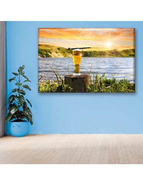 Cuadro decorativo Industria Grafica Ciento 23 A la orilla del río