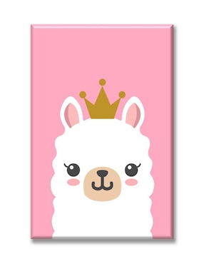 Cuadro decorativo Industria Grafica Ciento 23 Llama queen