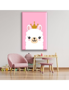 Cuadro decorativo Industria Grafica Ciento 23 Llama queen