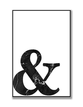 Cuadro decorativo Industria Grafica Ciento 23 letra