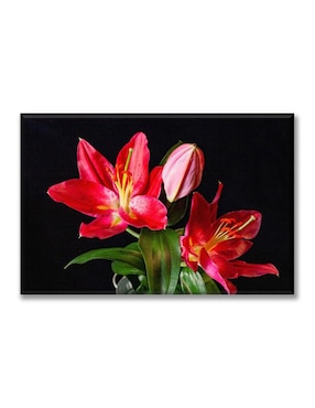 Cuadro decorativo Industria Grafica Ciento 23 Azucenas