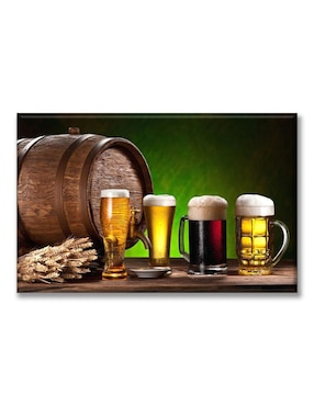 Cuadro Decorativo Industria Gráfica Ciento 23 Cerveza De Barril