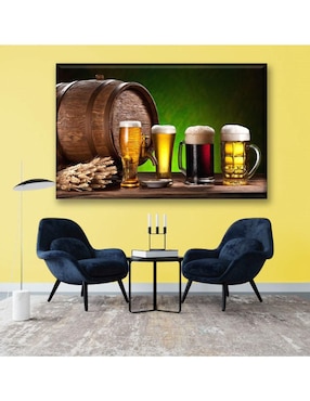 Cuadro decorativo Industria Grafica Ciento 23 Cerveza de barril