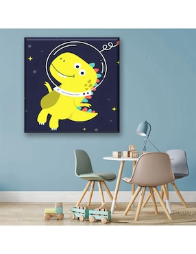 Cuadro decorativo Industria Grafica Ciento 23 Dino space