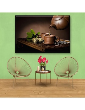 Cuadro decorativo Industria Grafica Ciento 23 Vajilla de té