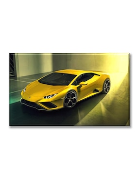 Cuadro Decorativo Industria Gráfica Ciento 23 Lambo Huracán