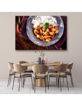 Cuadro decorativo Industria Grafica Ciento 23 Pollo con mantequilla