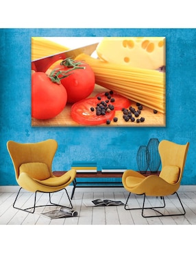 Cuadro decorativo Industria Grafica Ciento 23 Preparando pasta