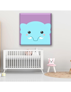 Cuadro decorativo Industria Grafica Ciento 23 Elefante pequeño